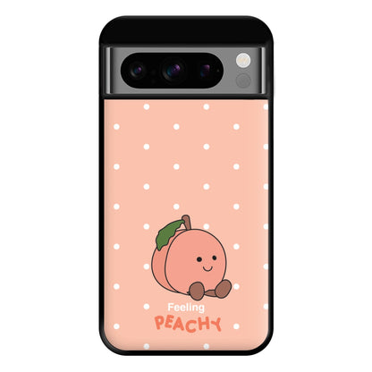 Peach Pattern Phone Case for Google Pixel 8 Pro