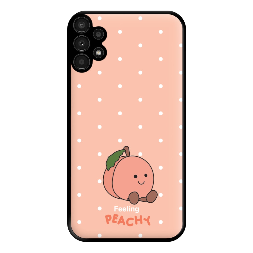 Peach Pattern Phone Case for Galaxy A13