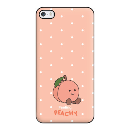 Peach Pattern Phone Case for iPhone 5 / 5s / SE 2016