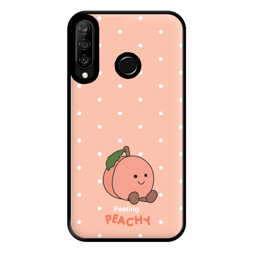 Peach Pattern Phone Case for Huawei P30 Lite