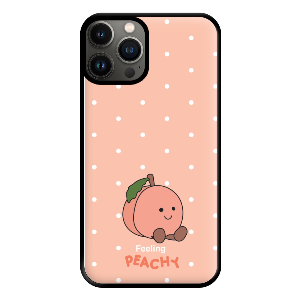 Peach Pattern Phone Case for iPhone 11 Pro Max