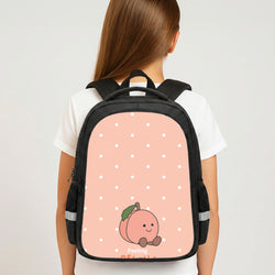 Peach Pattern Backpack