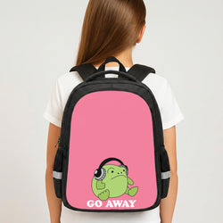 Go Away Grumpy Frog  Backpack