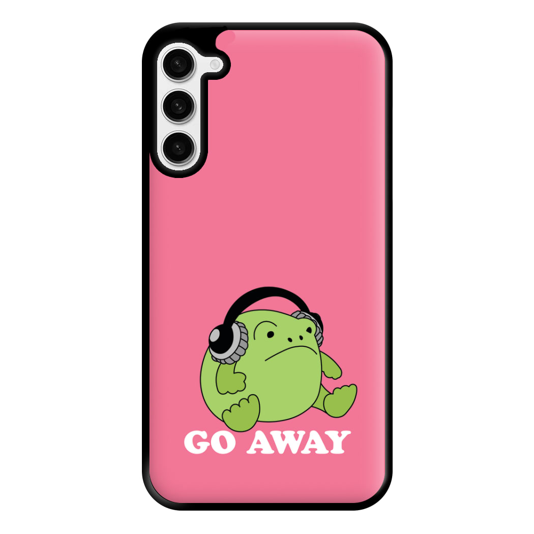 Go Away Grumpy Frog  Phone Case for Galaxy S23 Plus