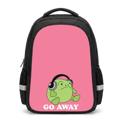 Go Away Grumpy Frog  Backpack