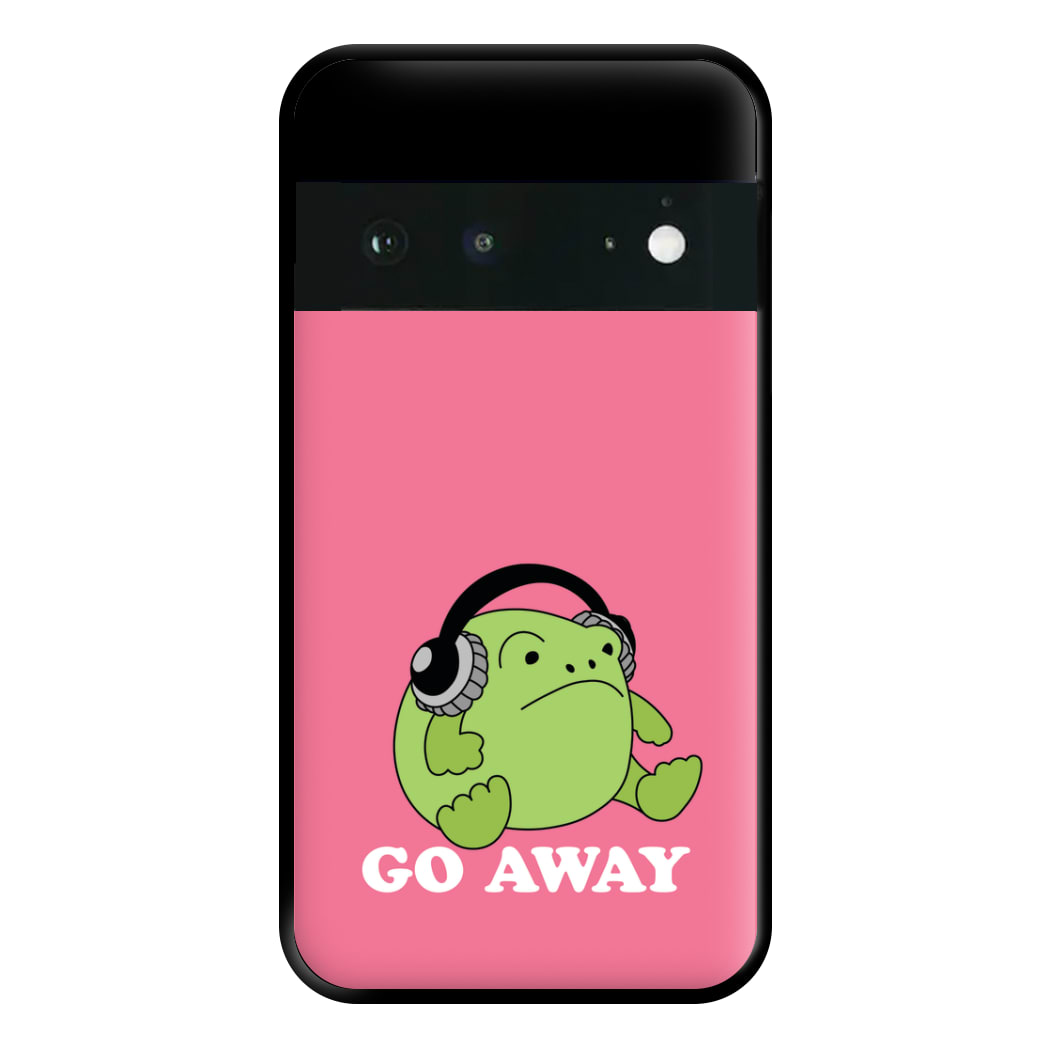 Go Away Grumpy Frog  Phone Case for Google Pixel 6a