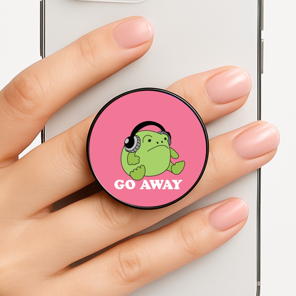 Go Away Grumpy Frog  FunGrip