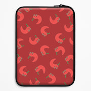 Red Chilli Pattern Laptop Sleeve 1