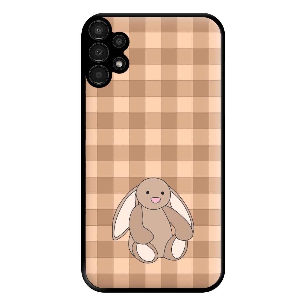 Bunny Checkered Pattern Phone Case for Galaxy A13