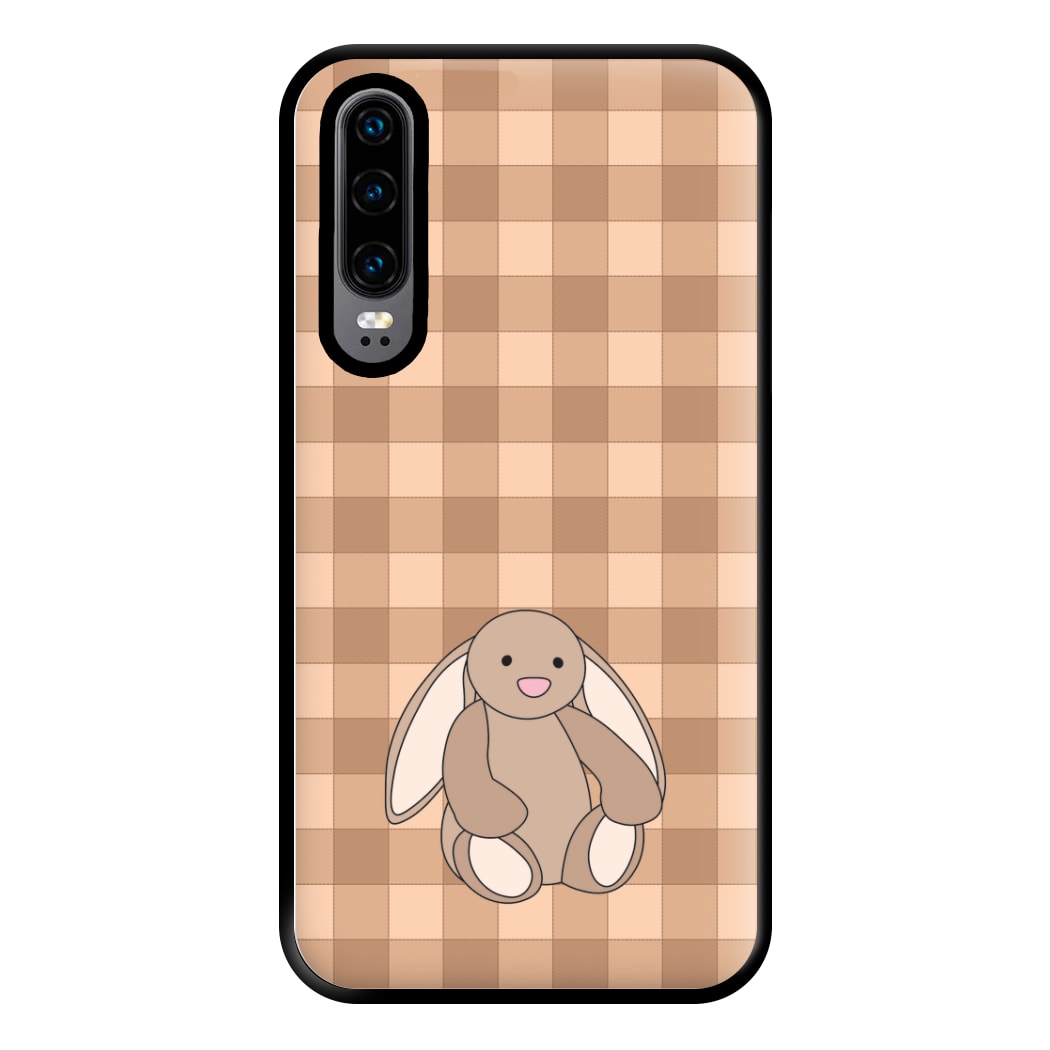 Bunny Checkered Pattern Phone Case for Huawei P30