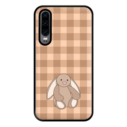 Bunny Checkered Pattern Phone Case for Huawei P30