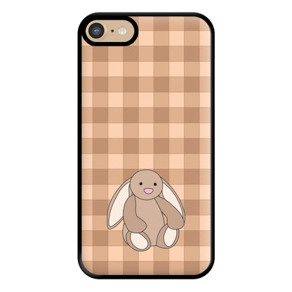 Bunny Checkered Pattern Phone Case for iPhone 6 / 7 / 8 / SE