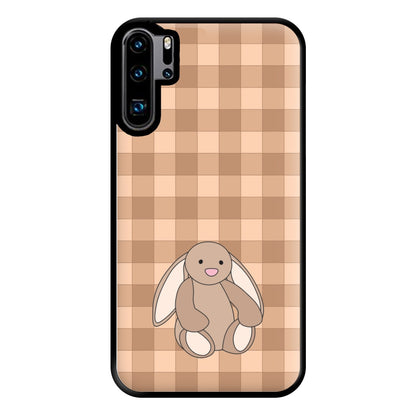 Bunny Checkered Pattern Phone Case for Huawei P30 Pro