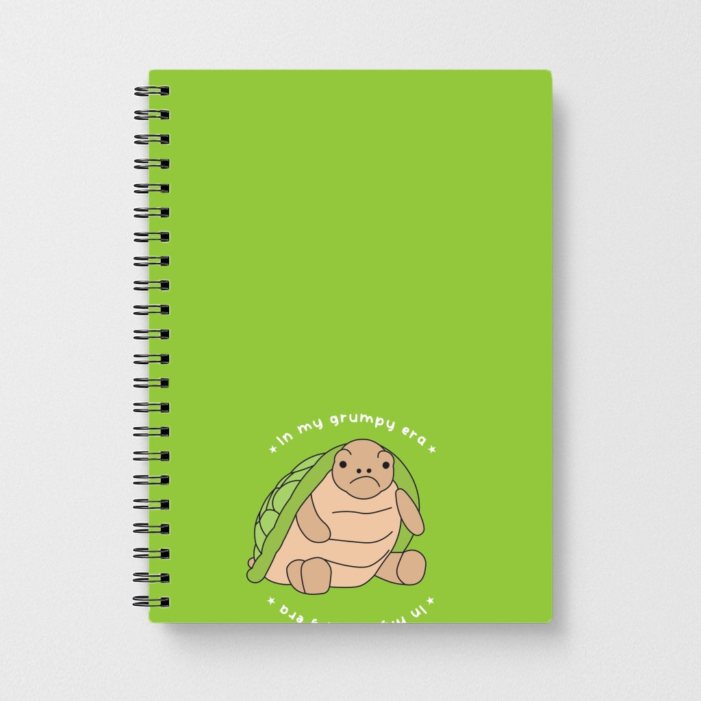 Grumpy Era Turtle Notebook