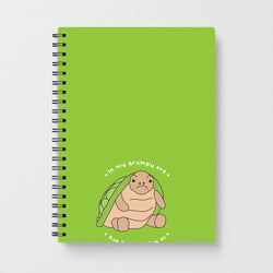 Grumpy Era Turtle Notebook