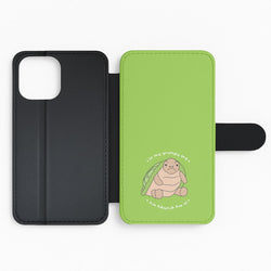 Grumpy Era Turtle Flip Phone Case