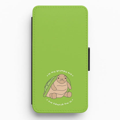 Grumpy Era Turtle Flip / Wallet Phone Case