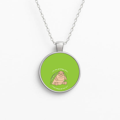 Grumpy Era Turtle Necklace