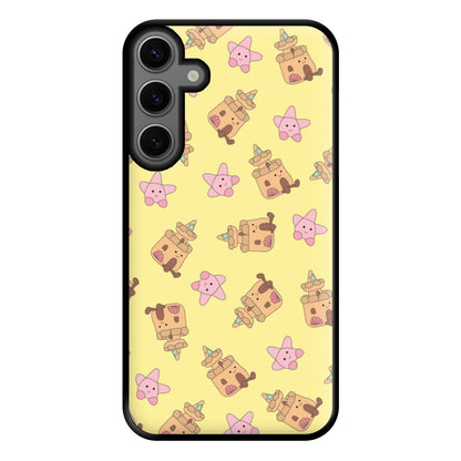 Sandcastles And Stars Pattern Phone Case for Galaxy S23FE