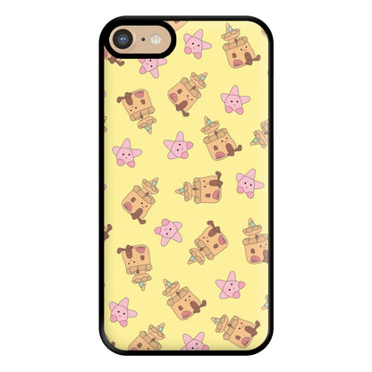 Sandcastles And Stars Pattern Phone Case for iPhone 6 / 7 / 8 / SE