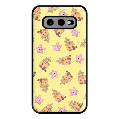 Sandcastles And Stars Pattern Phone Case for Galaxy S10e