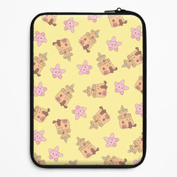 Sandcastles And Stars Pattern Universal Laptop Sleeve