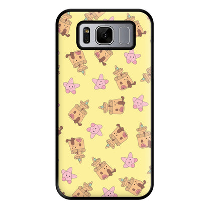 Sandcastles And Stars Pattern Phone Case for Galaxy S8 Plus