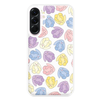 Pastel Bunnies Pattern Phone Case for Galaxy A36
