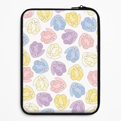 Pastel Bunnies Pattern Universal Laptop Sleeve