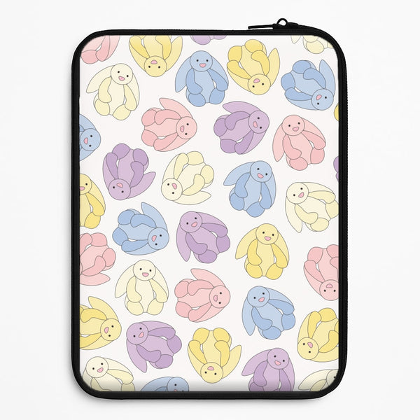 Pastel Bunnies Pattern Universal Laptop Sleeve