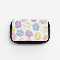 Pastel Bunnies Pattern Pencil Case