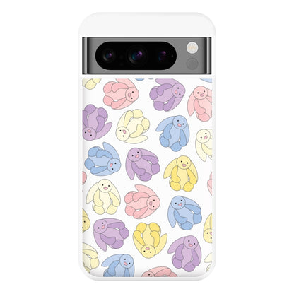 Pastel Bunnies Pattern Phone Case for Google Pixel 8 Pro