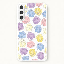 Pastel Bunnies Pattern Phone Case for Galaxy A57