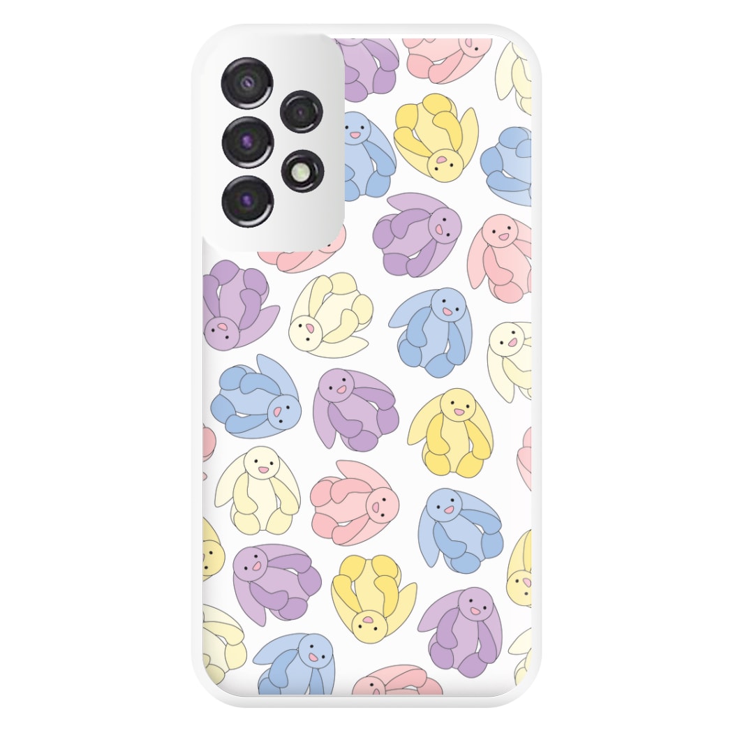 Pastel Bunnies Pattern Phone Case for Galaxy A53