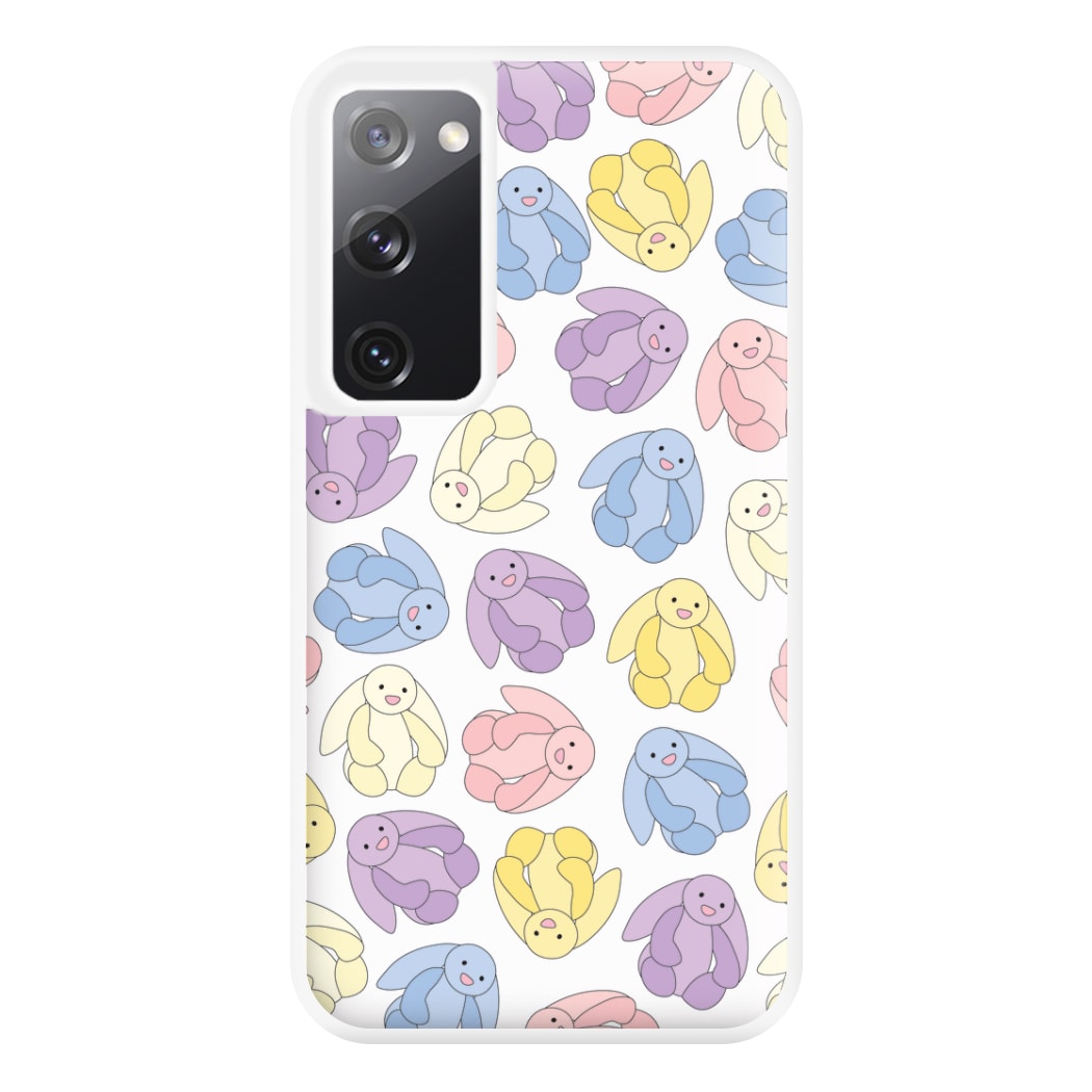 Pastel Bunnies Pattern Phone Case for Galaxy S20FE
