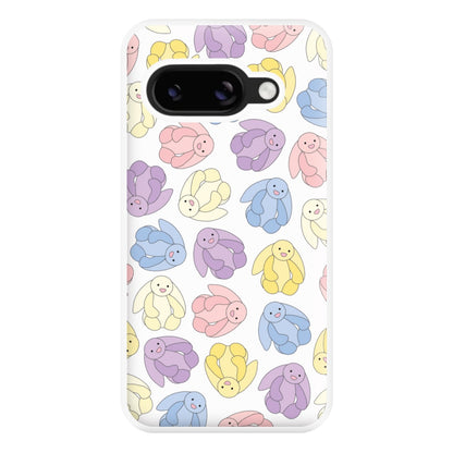 Pastel Bunnies Pattern Phone Case for Google Pixel 8a
