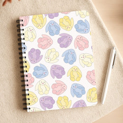 Pastel Bunnies Pattern Notepad