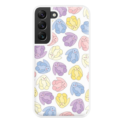 Pastel Bunnies Pattern Phone Case for Galaxy S22 Plus