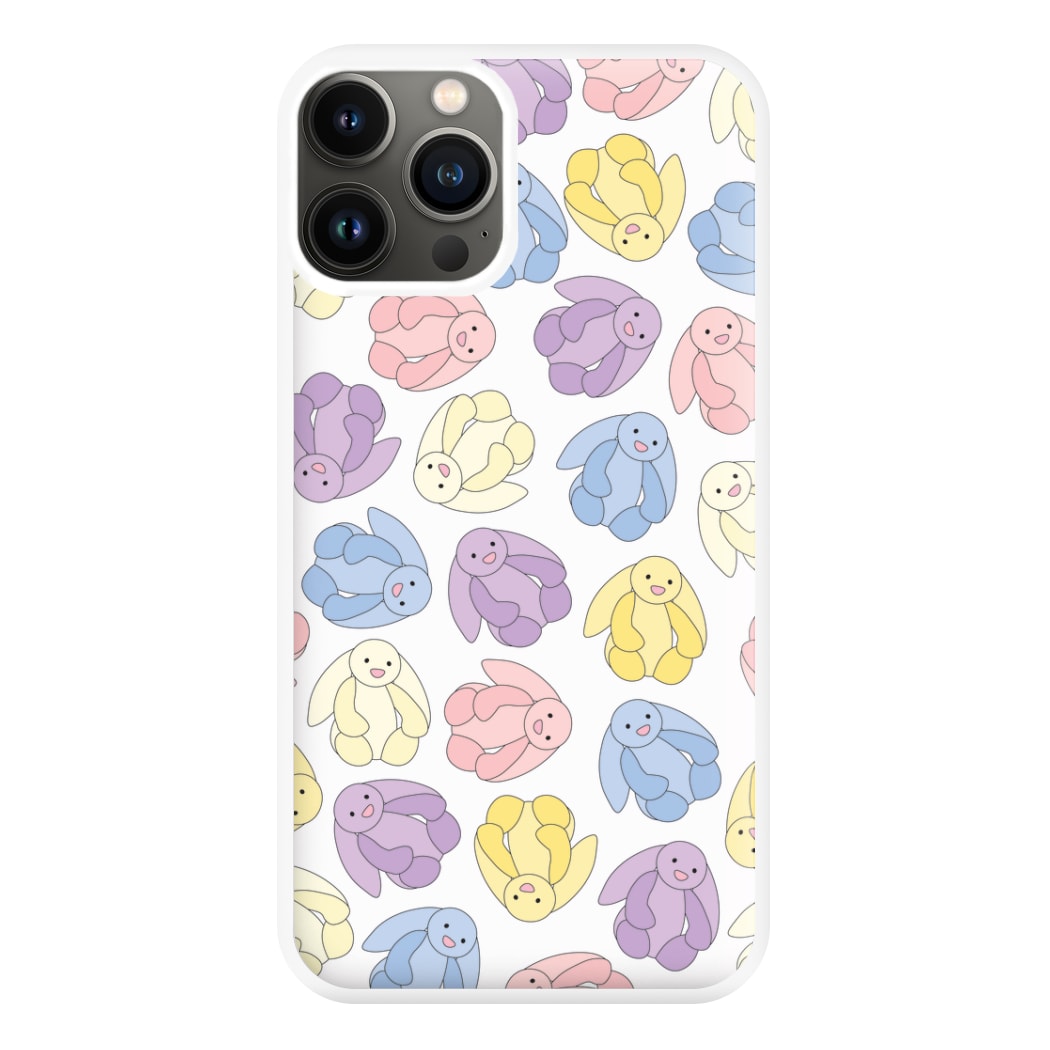 Pastel Bunnies Pattern Phone Case for iPhone 11 Pro Max