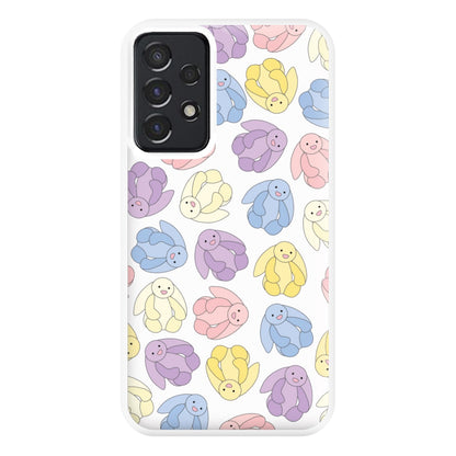 Pastel Bunnies Pattern Phone Case for Galaxy A52 / A52s