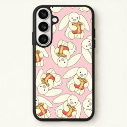 Bunny Present Pattern Phone Case for Galaxy S26