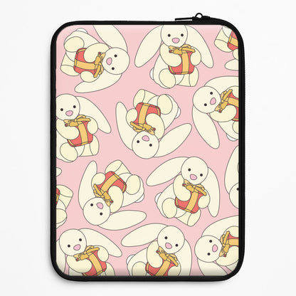 Bunny Present Pattern Universal Laptop Sleeve
