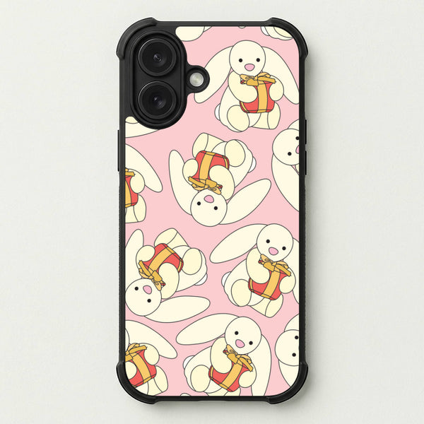 Bunny Present Pattern Phone Case — Bumper case