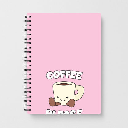 Coffee Please Mug Notebook