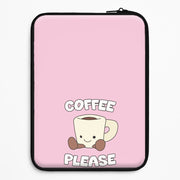 Coffee Please Mug Laptop Sleeve 1