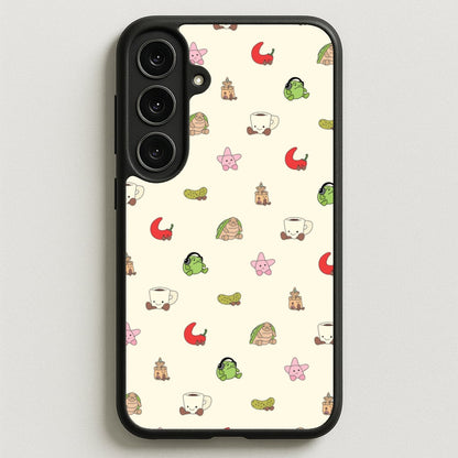 Plushies Pattern Phone Case for Galaxy S25FE