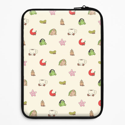 Plushies Pattern Universal Laptop Sleeve