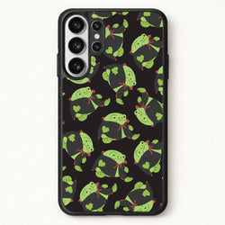 Vampire Frog Pattern - Halloween Phone Case for Galaxy S26 Ultra