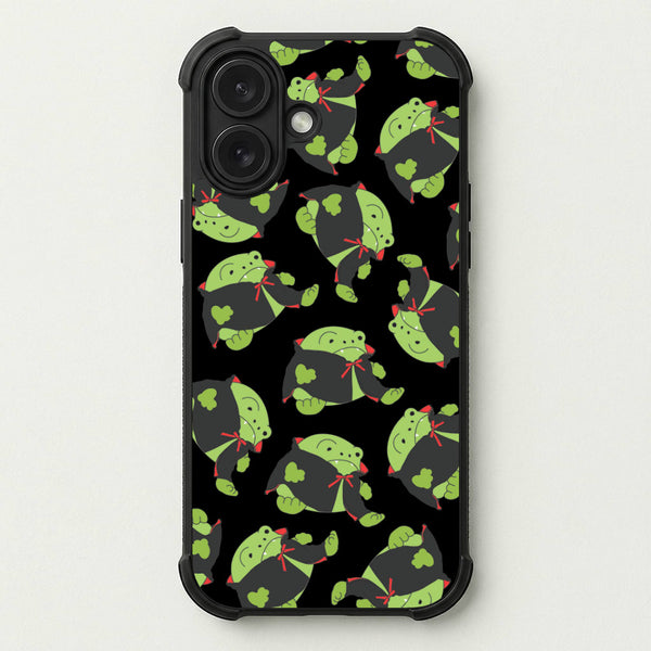 Vampire Frog Pattern - Halloween Phone Case — Bumper case