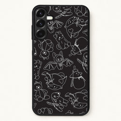 Halloween Plushies Pattern II - Halloween Phone Case for Galaxy A37